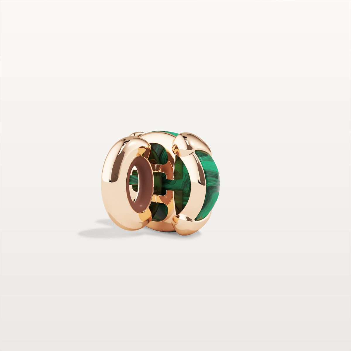 ICON OVAL MALACHITE