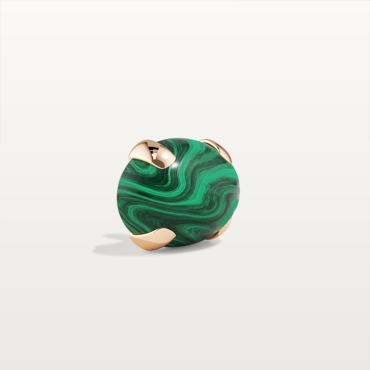 ICON OVAL MALACHITE