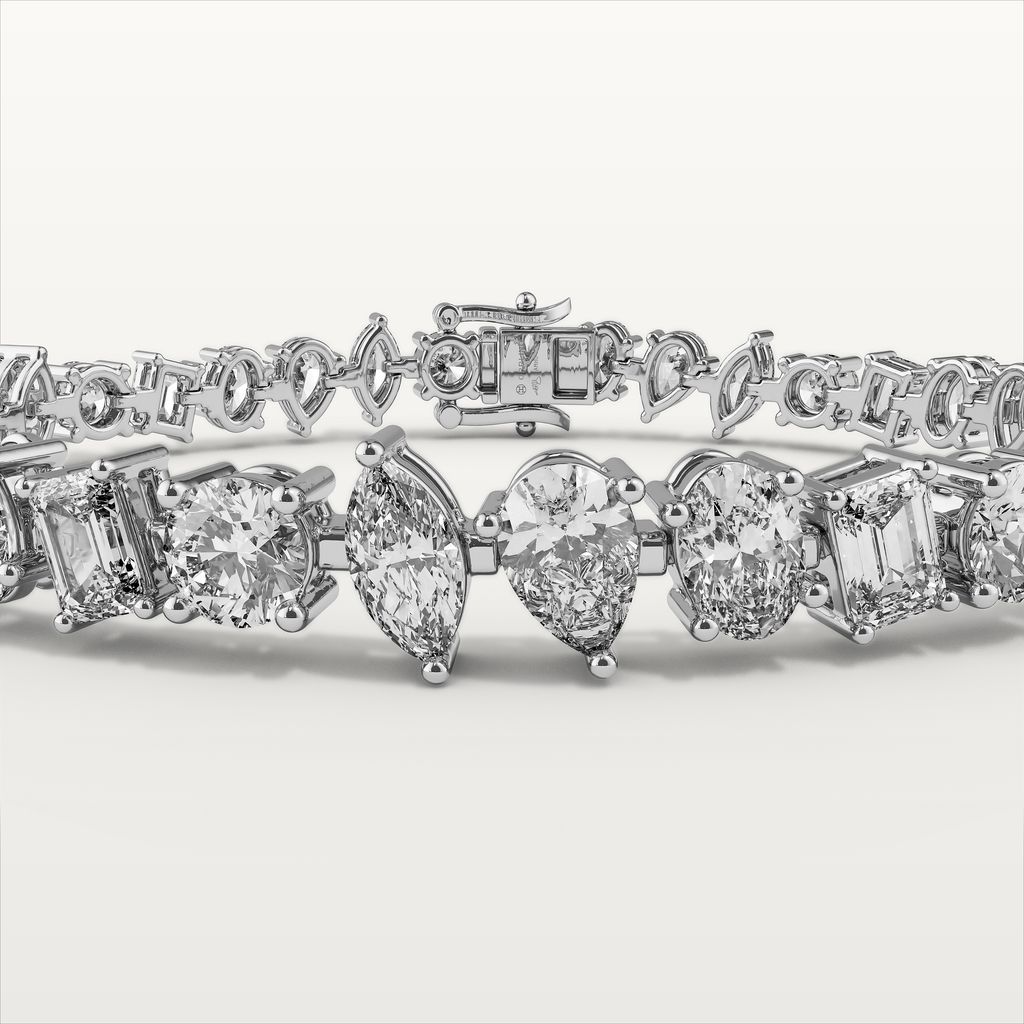 Mosaic Diamond Bracelet