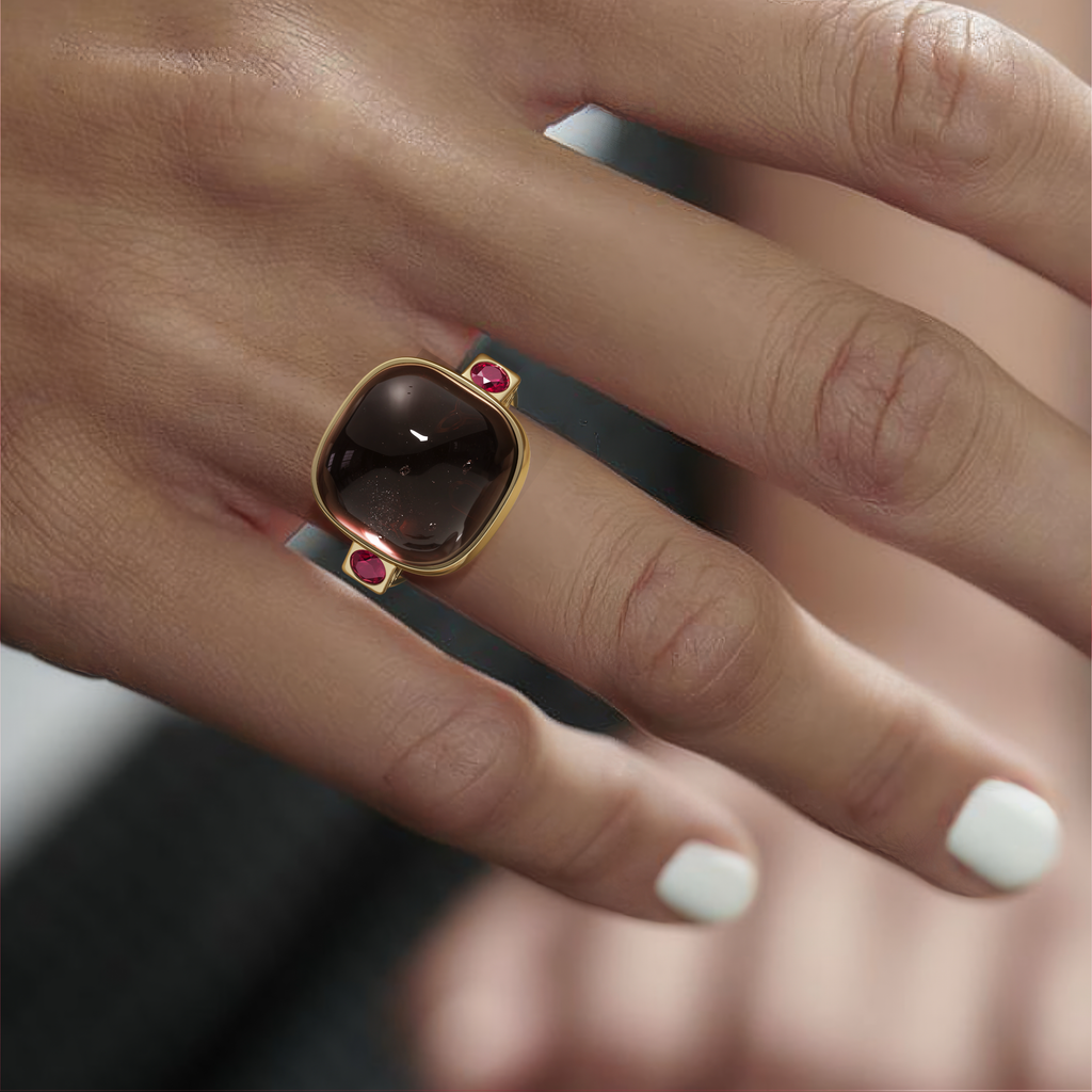 BROWN HOUR RING