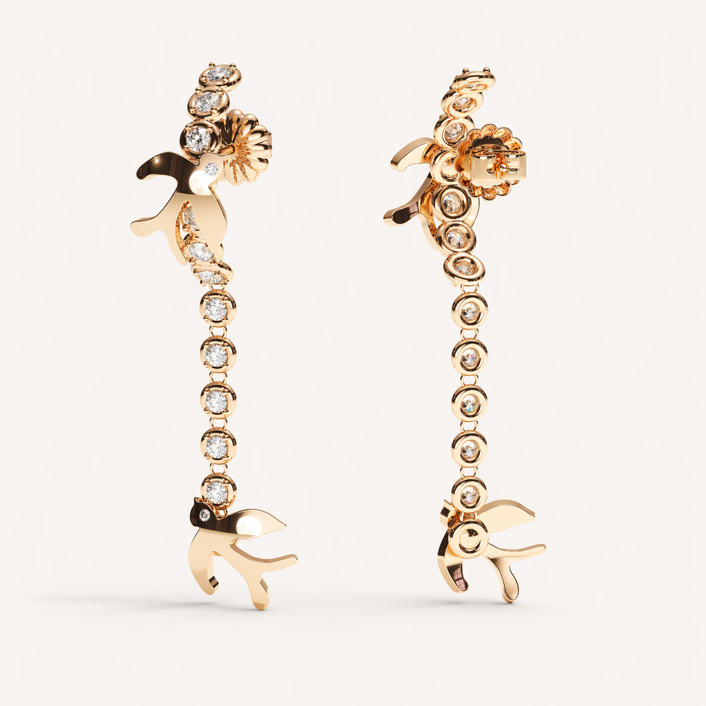 Little Nomad diamond chandeliers