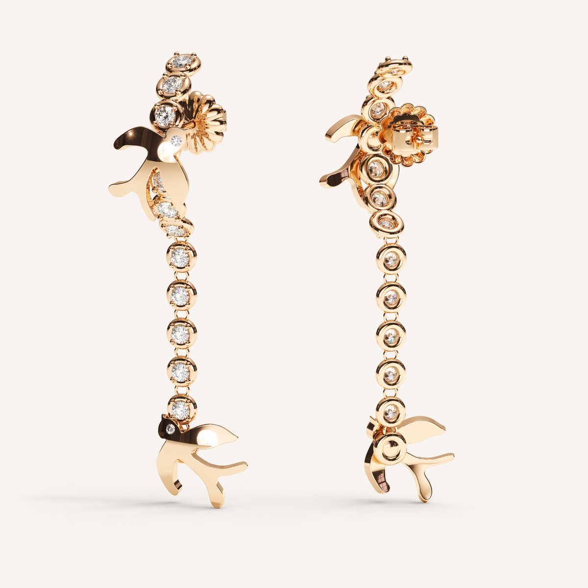 Little Nomad diamond chandeliers