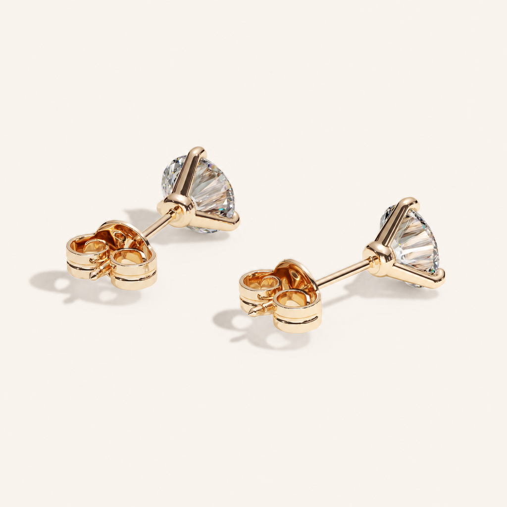 TRUINE DIAMOND STUDS