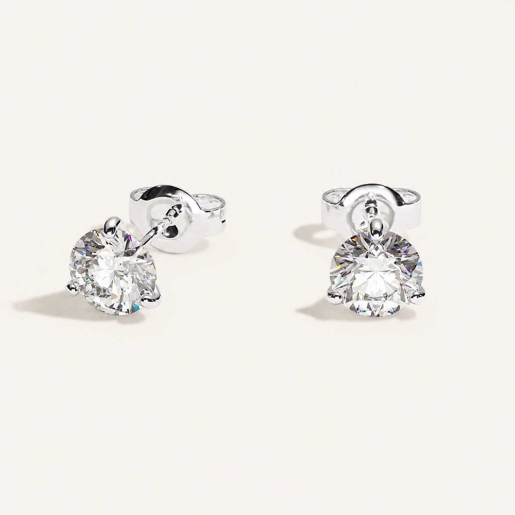 TRUINE DIAMOND STUDS
