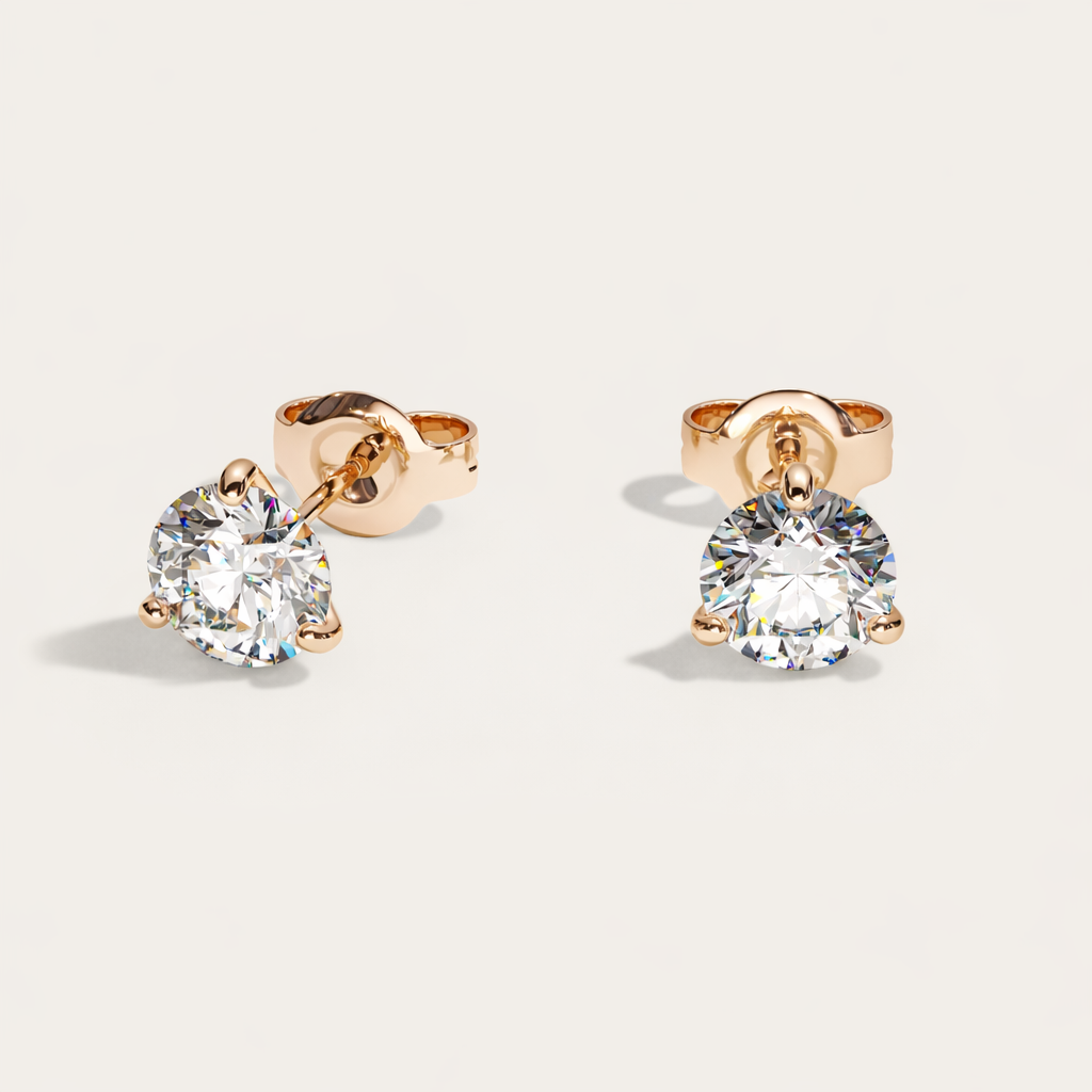 TRUINE DIAMOND STUDS