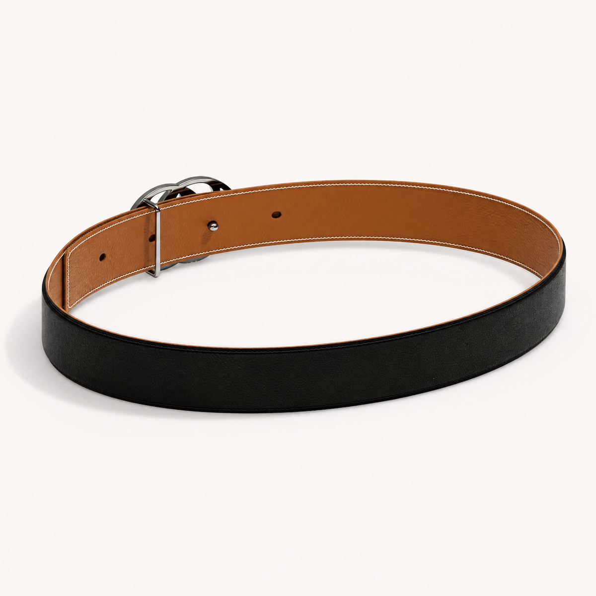 Insignia Reversible Leather Belt