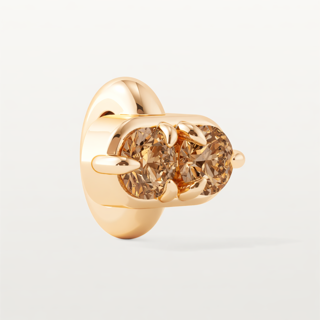 DOUBLE BROWN DIAMOND ICON