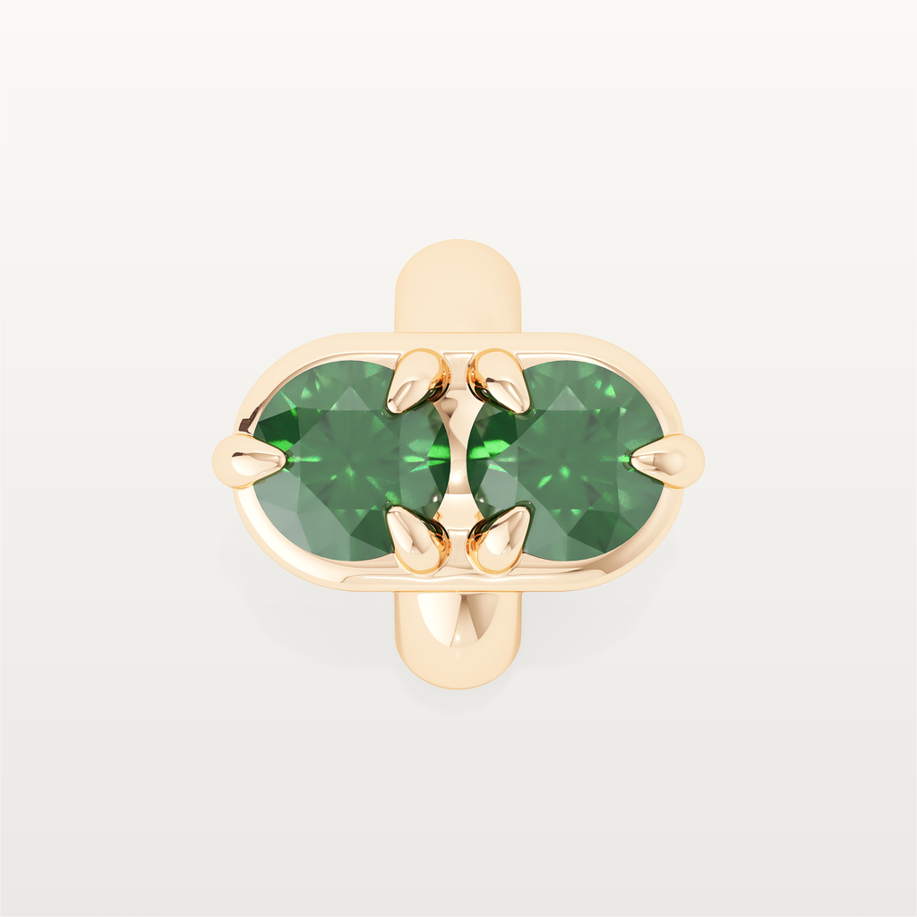 DOUBLE TSAVORITE ICON