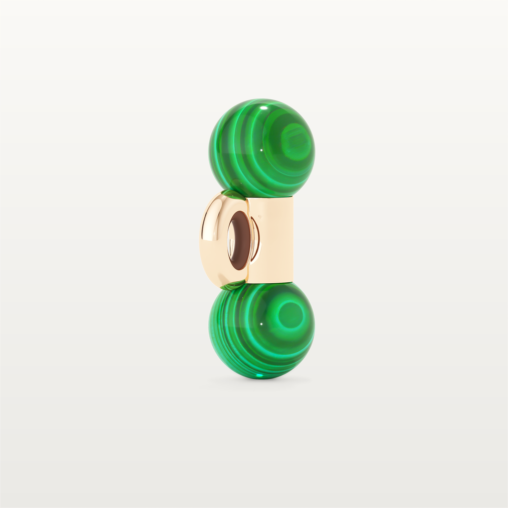 BARBELLE ICON MALACHITE