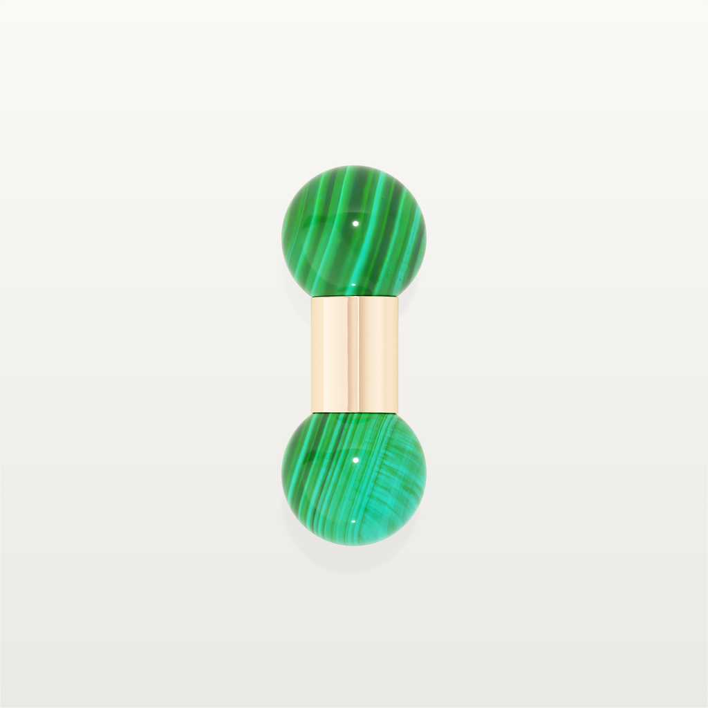 BARBELLE ICON MALACHITE