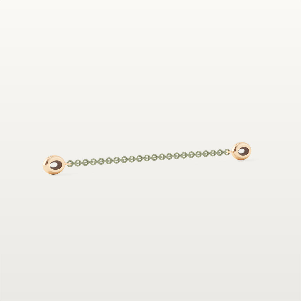 SECURITY CHAIN ICON OLIVE GREEN