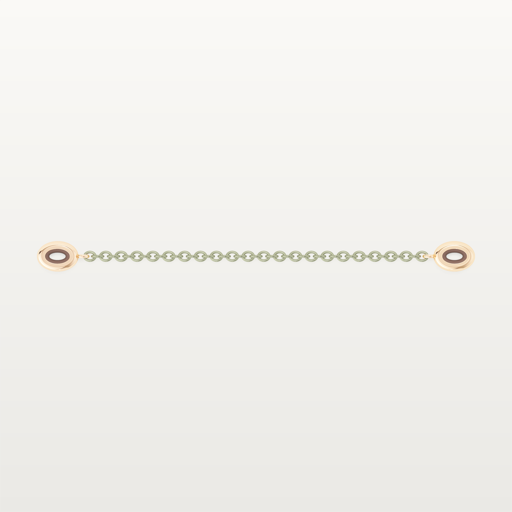 SECURITY CHAIN ICON OLIVE GREEN