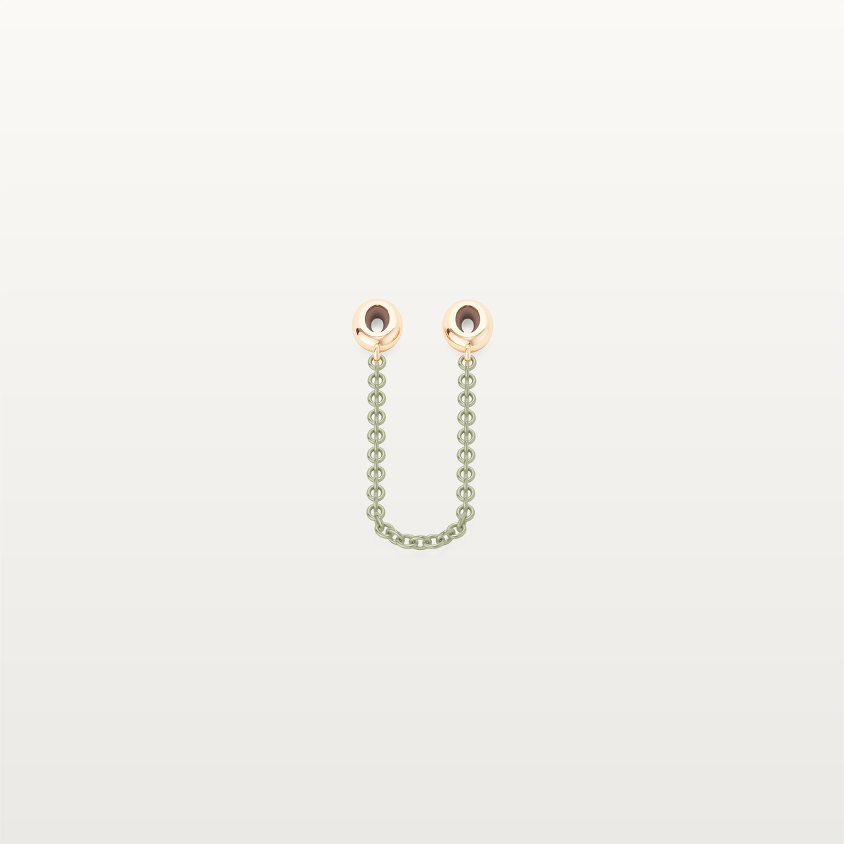 SECURITY CHAIN ICON OLIVE GREEN