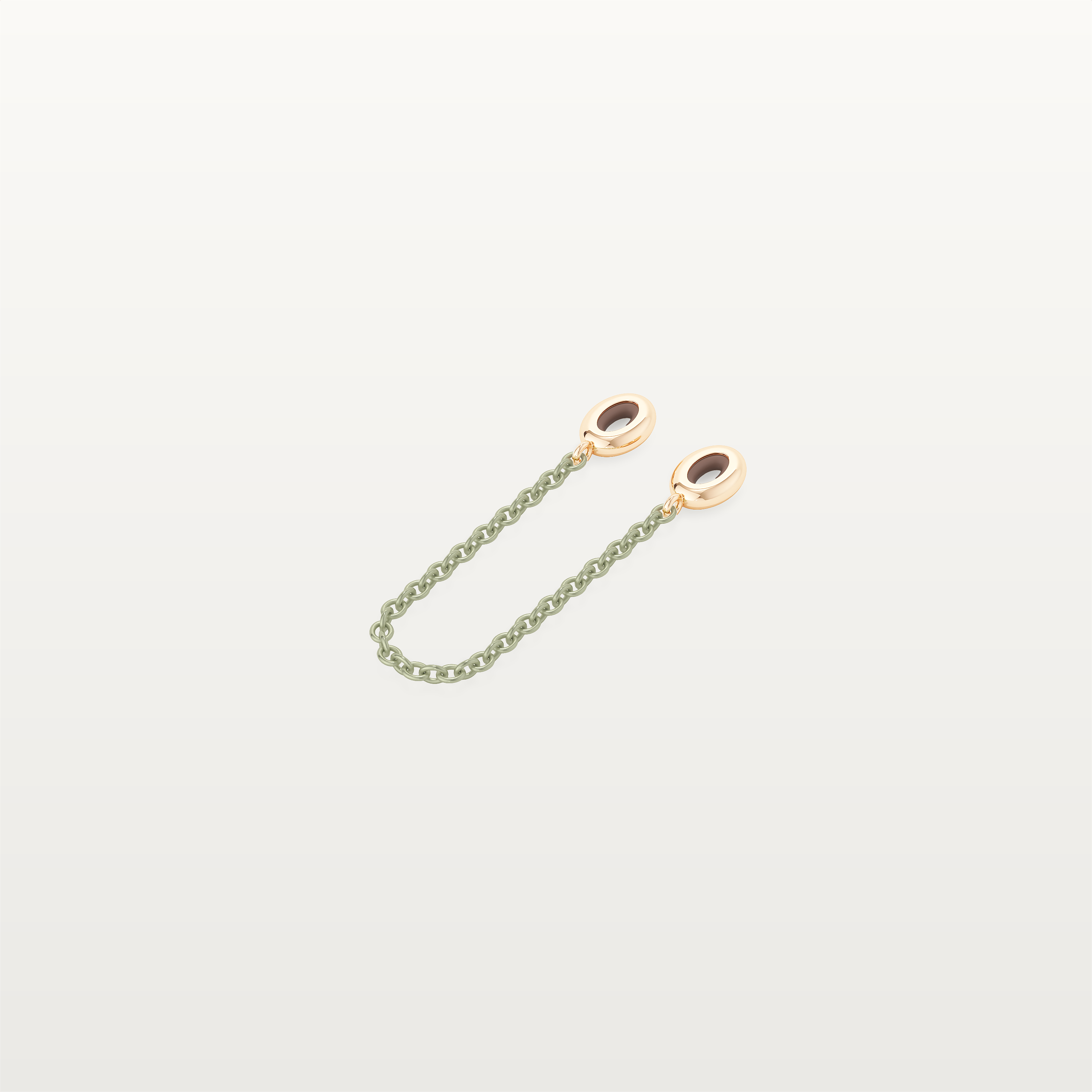 SECURITY CHAIN ICON OLIVE GREEN