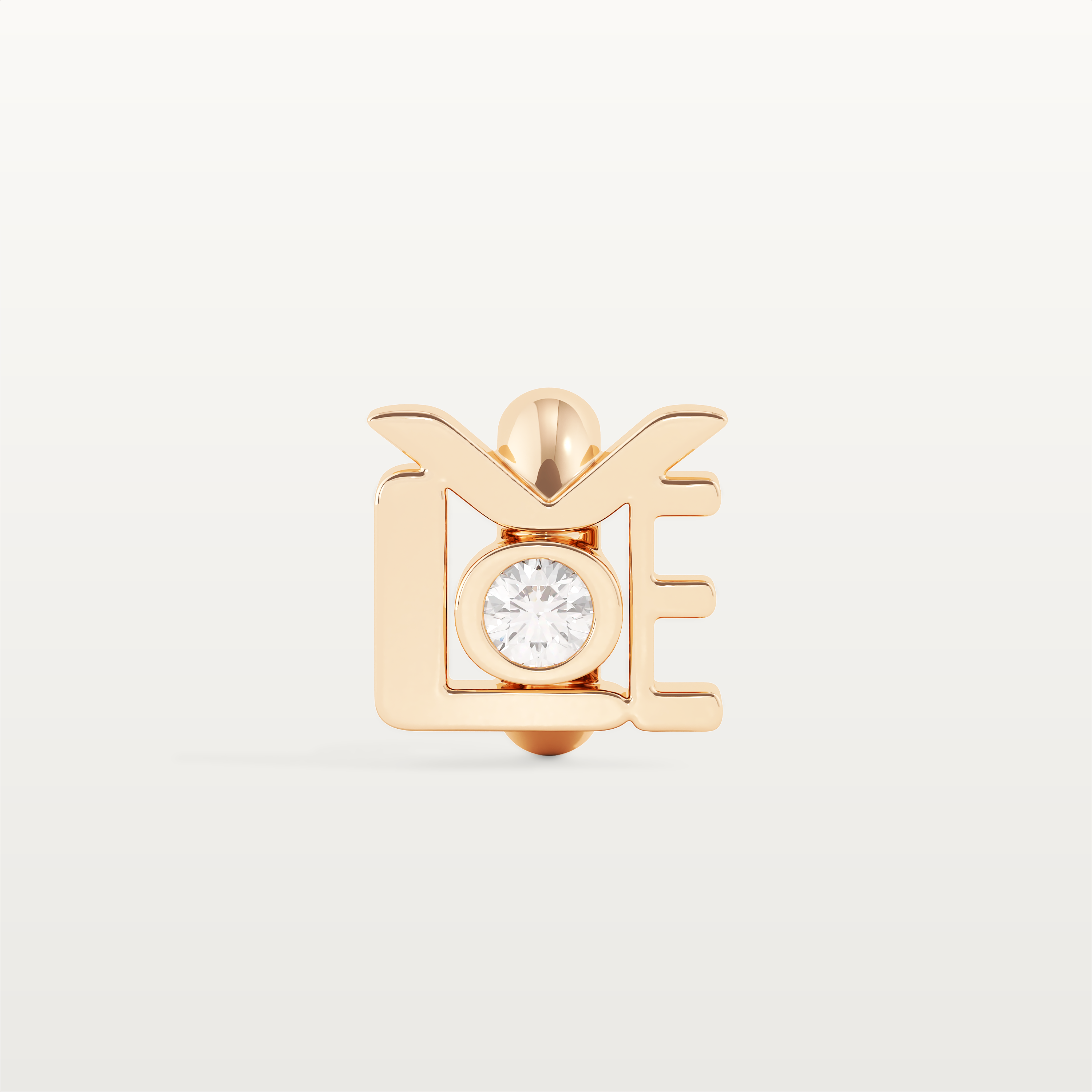 LOVE ICON diamond accent