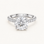 Aureline 18K white gold, subtle Orrling engraving