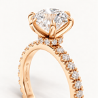 Serenne 18K RG – detail of setting