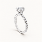 Serenne 18K white gold, subtle Orrling engraving