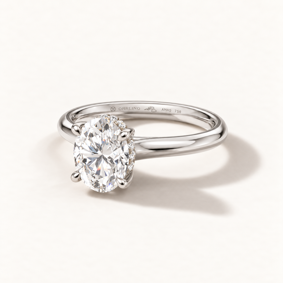 Ovelia 18K white gold, additional product view