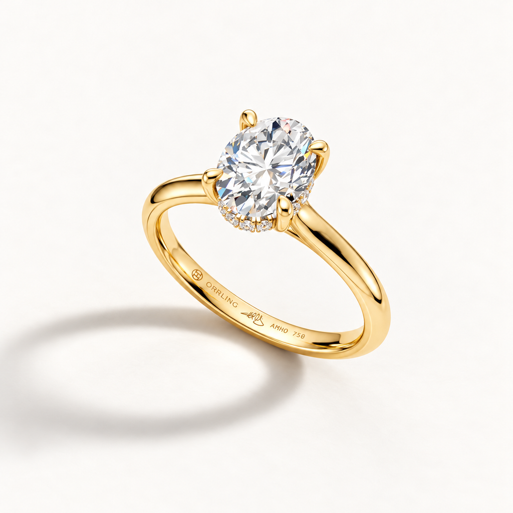 Ovelia 18K YG – product view 4