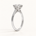Reverelle 18K white gold, subtle Orrling engraving