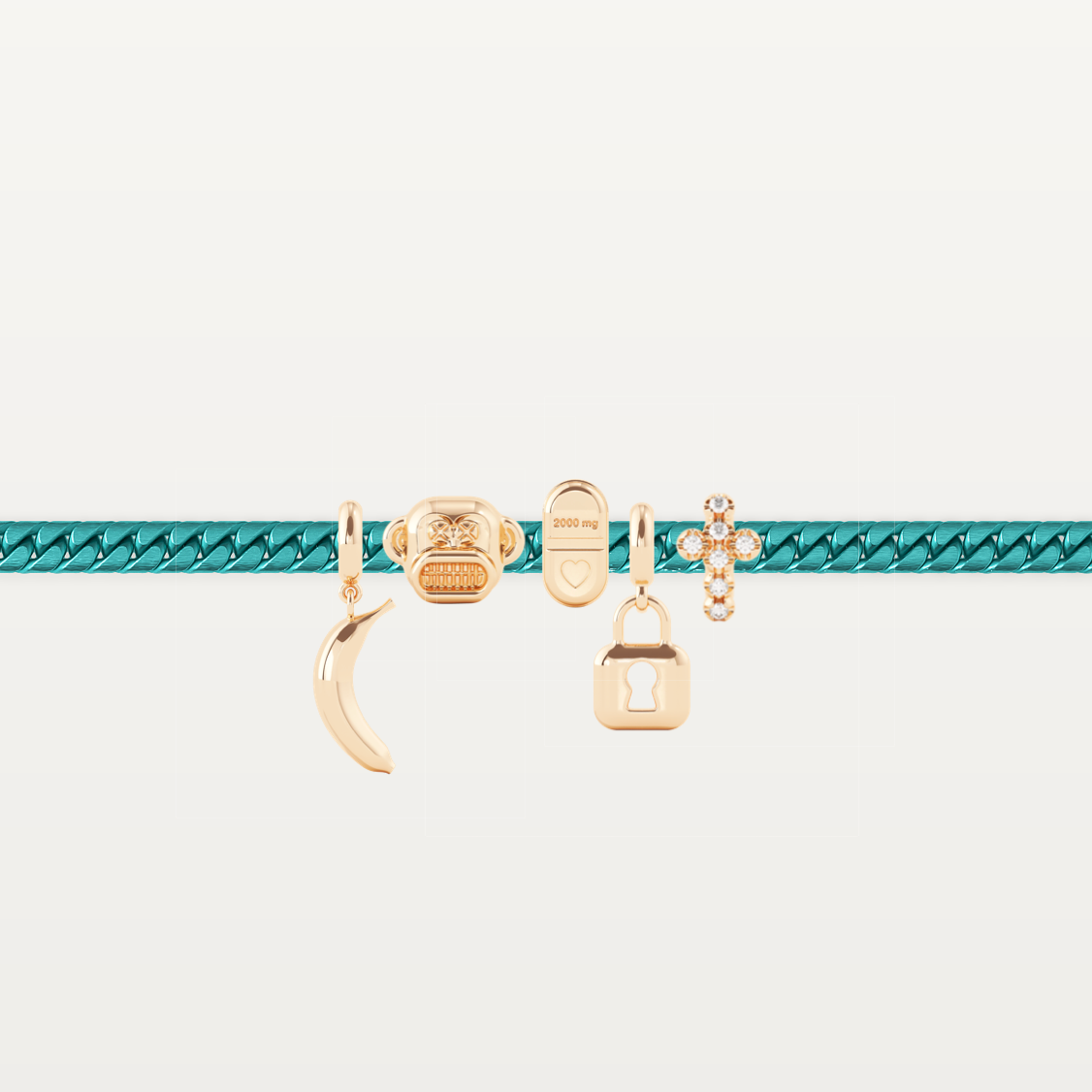 The Elwin Banana cross remdy bracelet