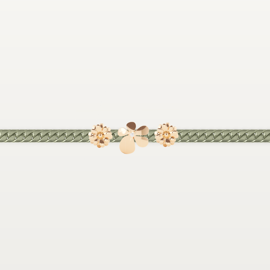 Meassures of love and Gisela Flower bracelet