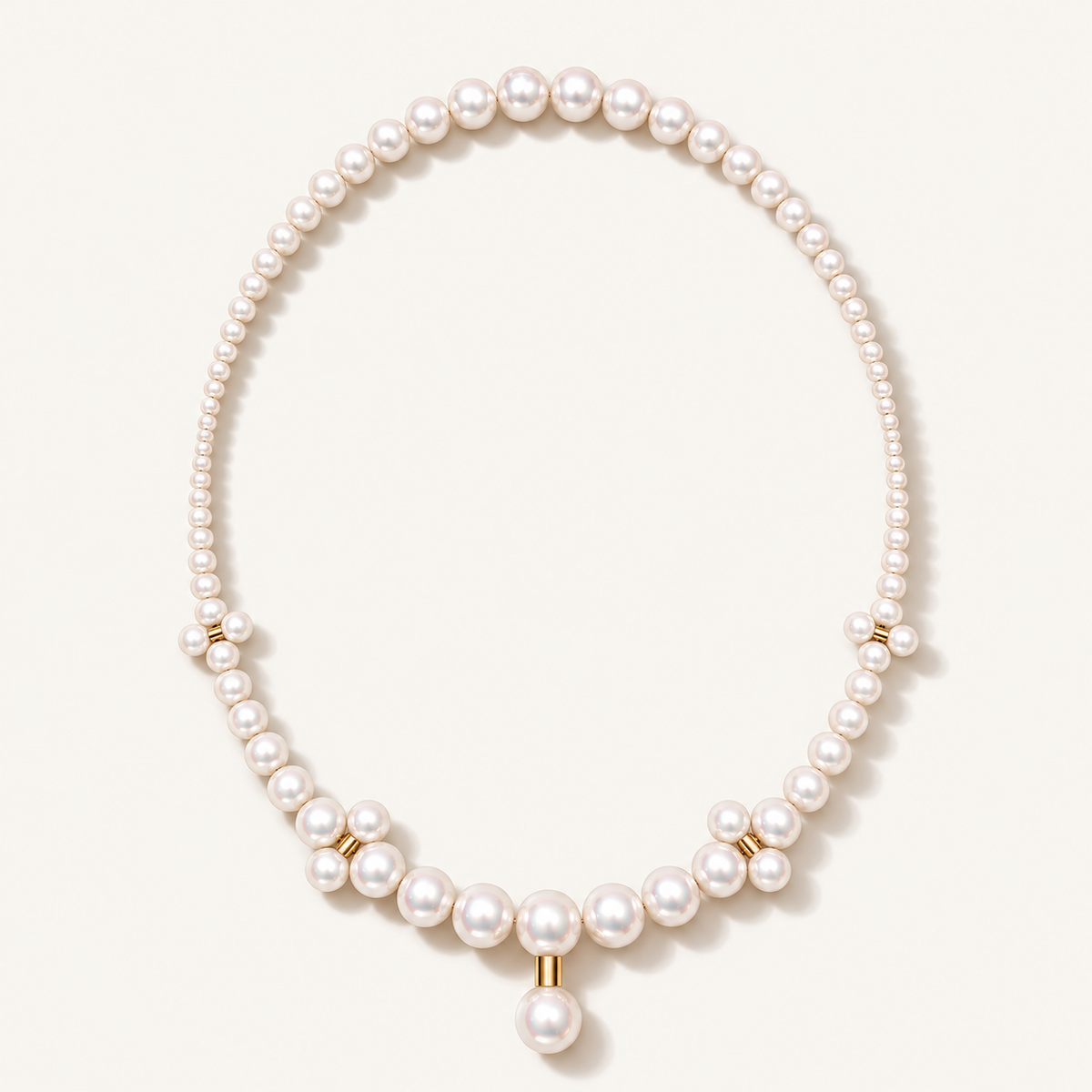 The Barbelle Pearl Necklace