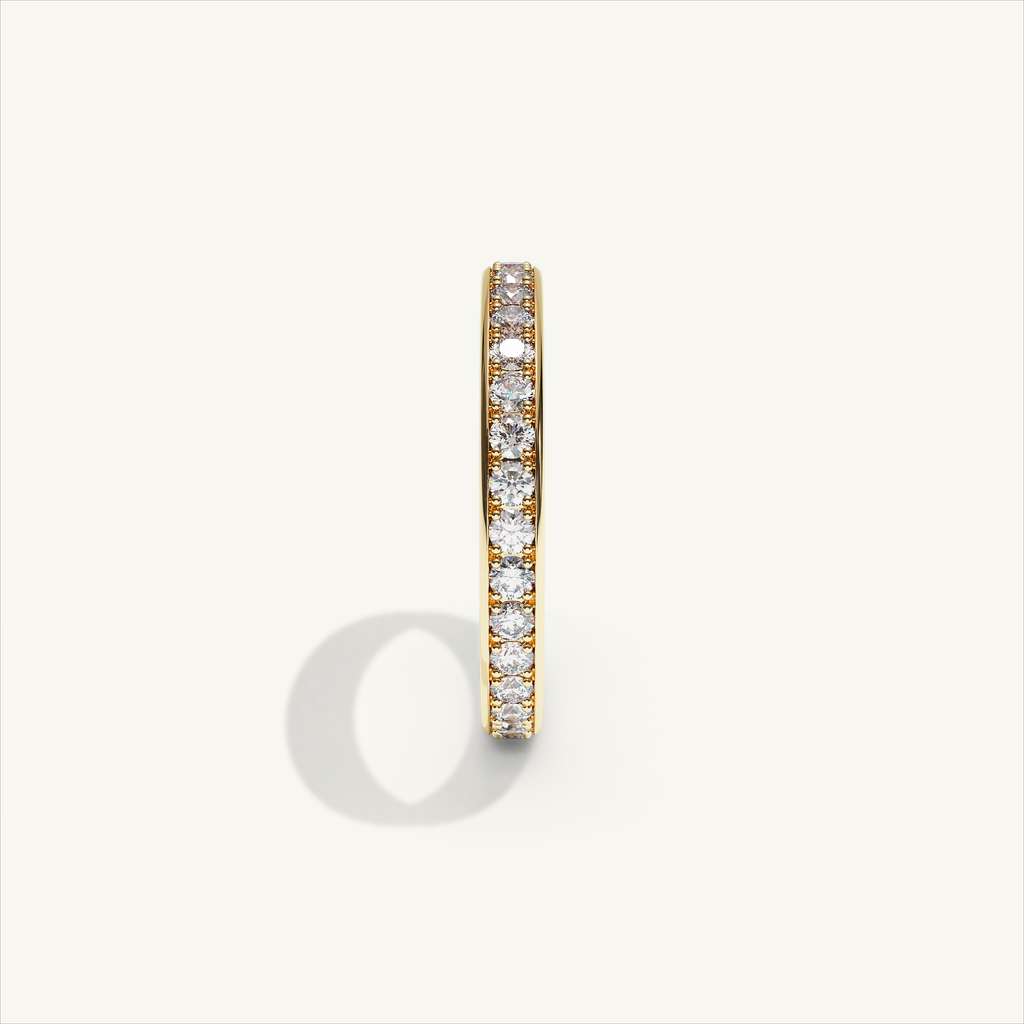 CANAL 92-2.5 Full Eternity Ring, 18K yellow gold, view 4