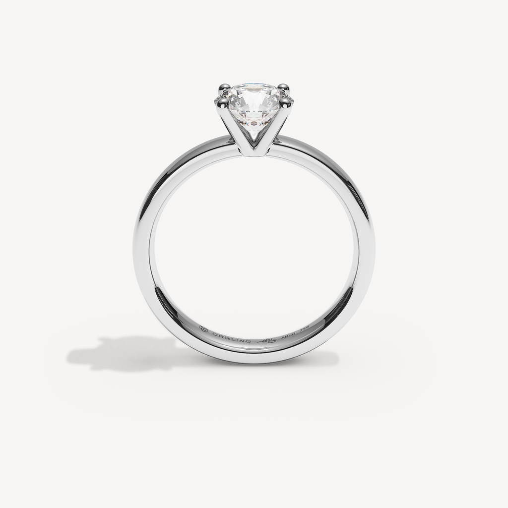 COVAMONTE 18K White Gold round 1.00 ct – view 3