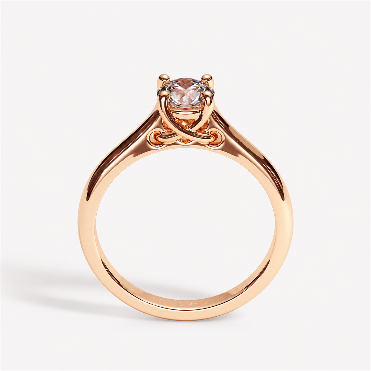 Orrling Entwine rose gold 0.5 ct – vy 2