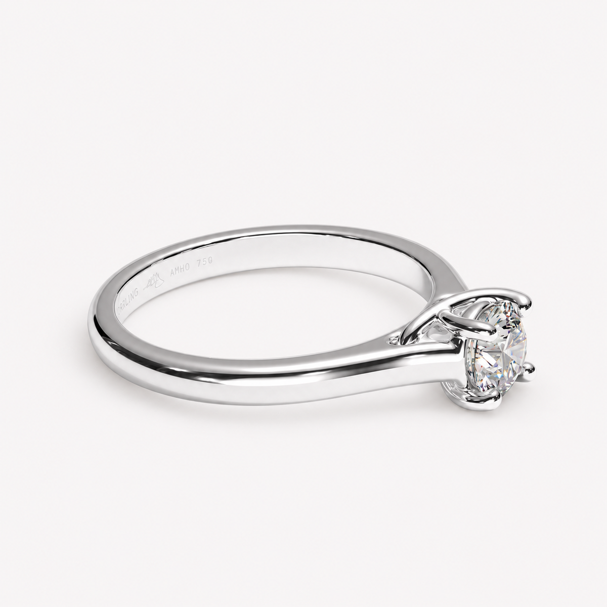 Orrling Entwine white gold 0.5 ct – vy 1