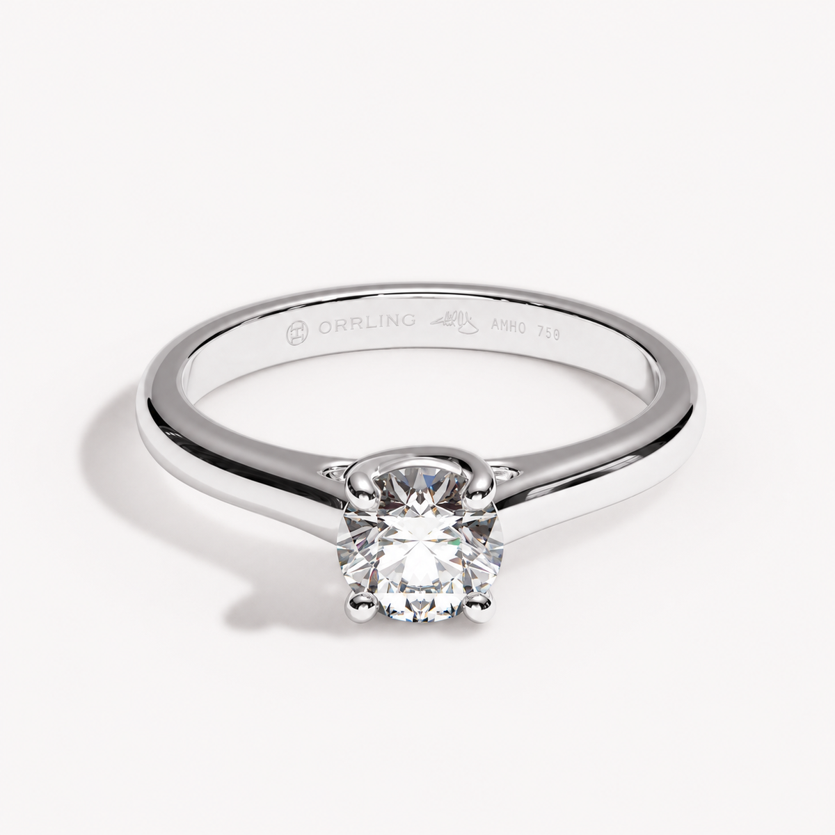 Orrling Entwine white gold 0.7 ct – front view