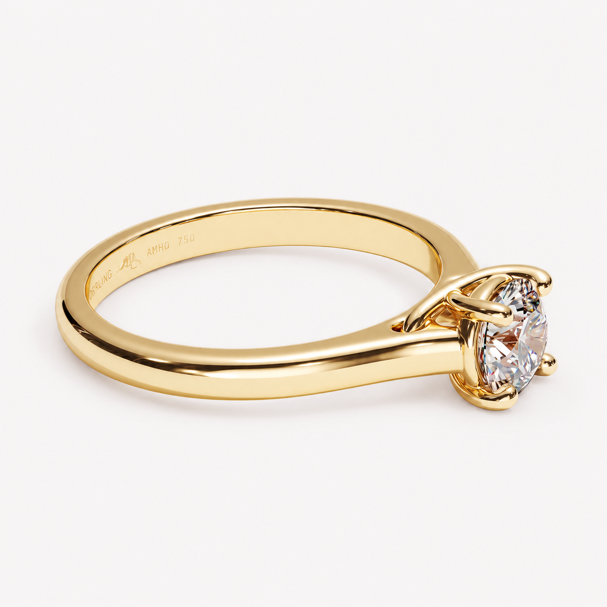 Orrling Entwine yellow gold 0.7 ct – vy 1