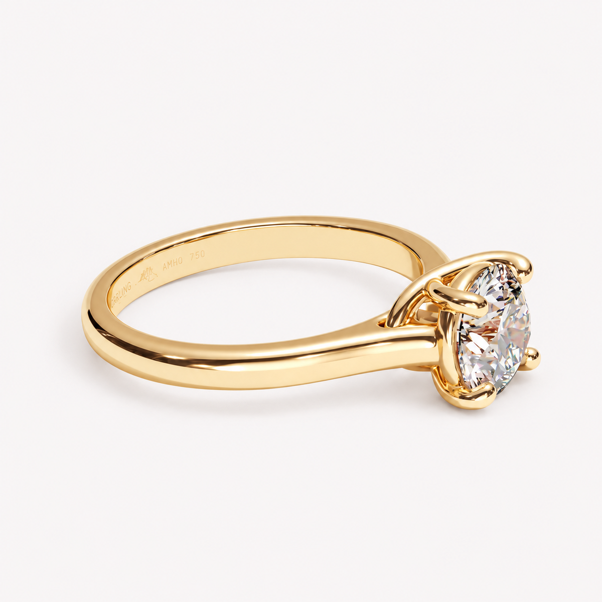 Orrling Entwine yellow gold 1.2 ct – vy 1