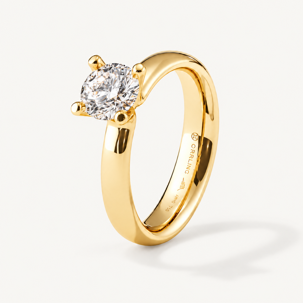 Orrling FlowOne yellow gold 1 ct – view 2