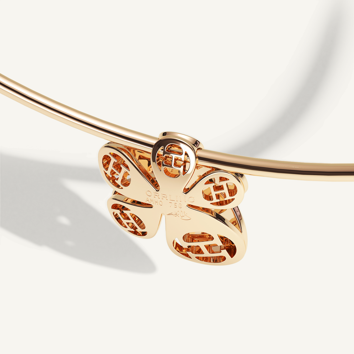 Gisela Bloom Neck Cuff – Rose Gold product view 4