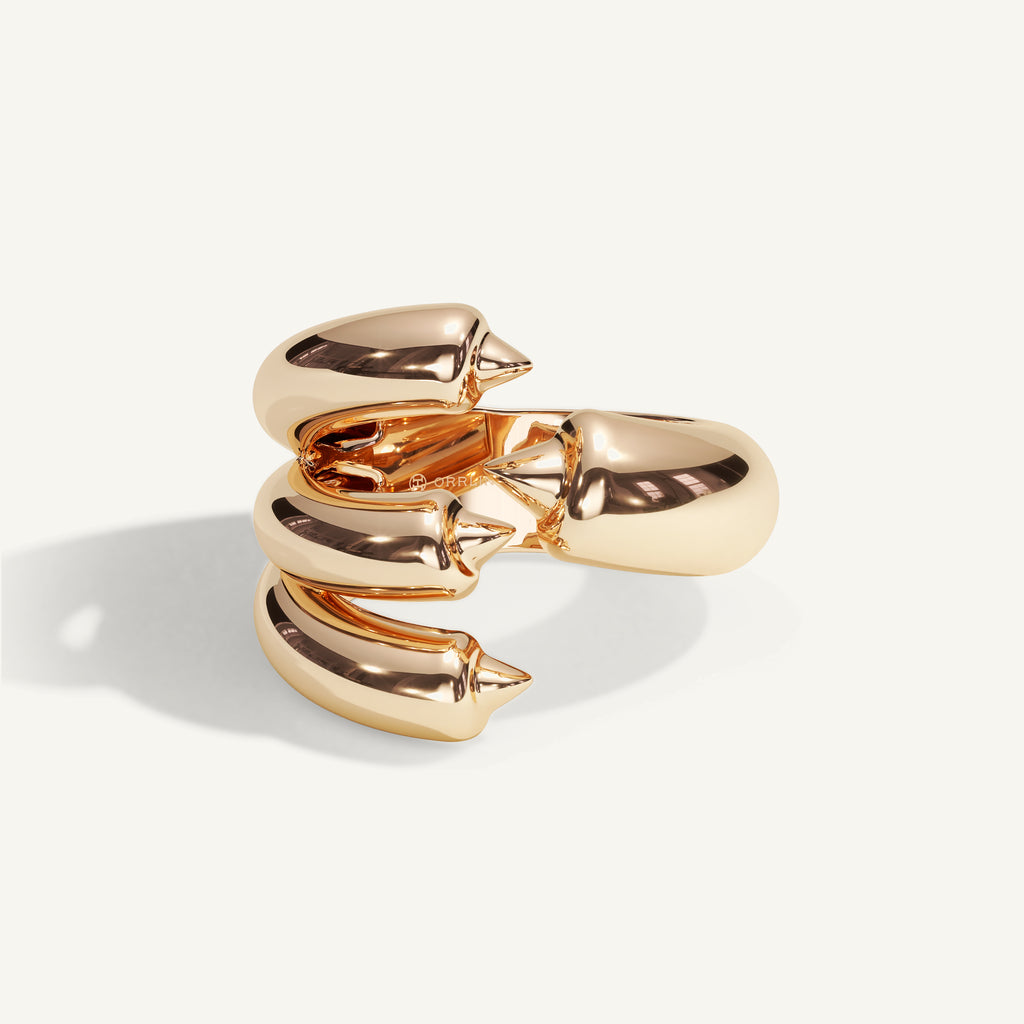 Griffe Clutch Ring – Rose Gold – view 0