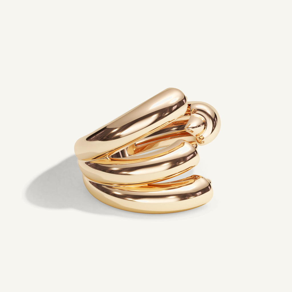 Griffe Clutch Ring – Rose Gold – view 1