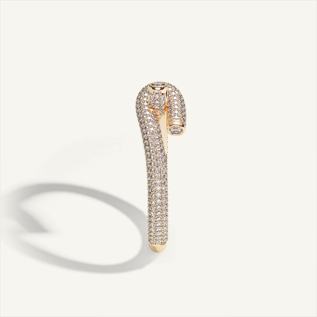 DEEP TEAL Ring Pavé — product view
