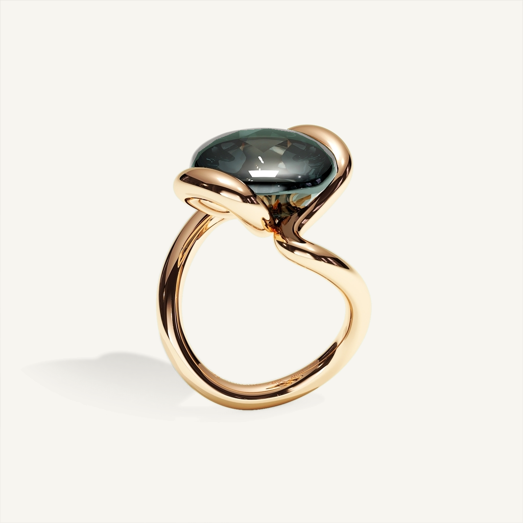 ATTACHE Stone Ring — product view