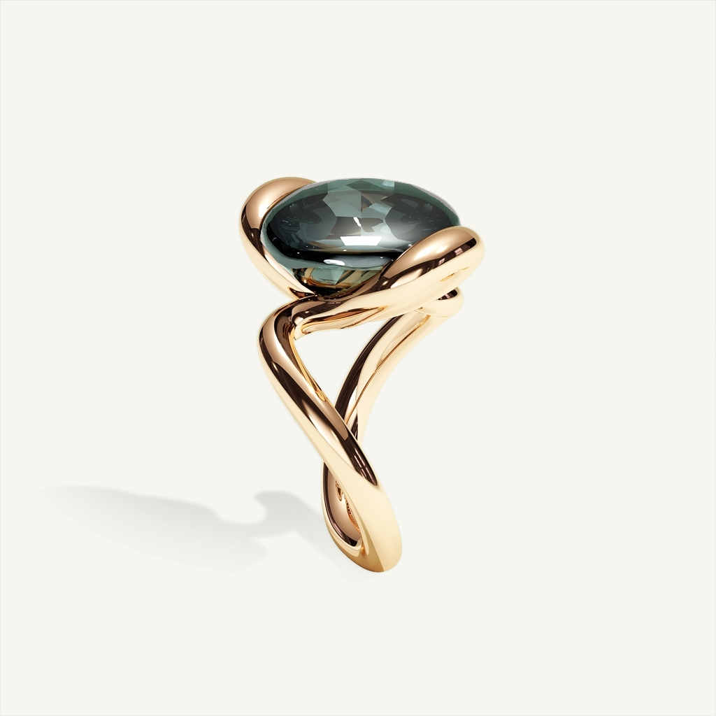 ATTACHE Stone Ring — product view