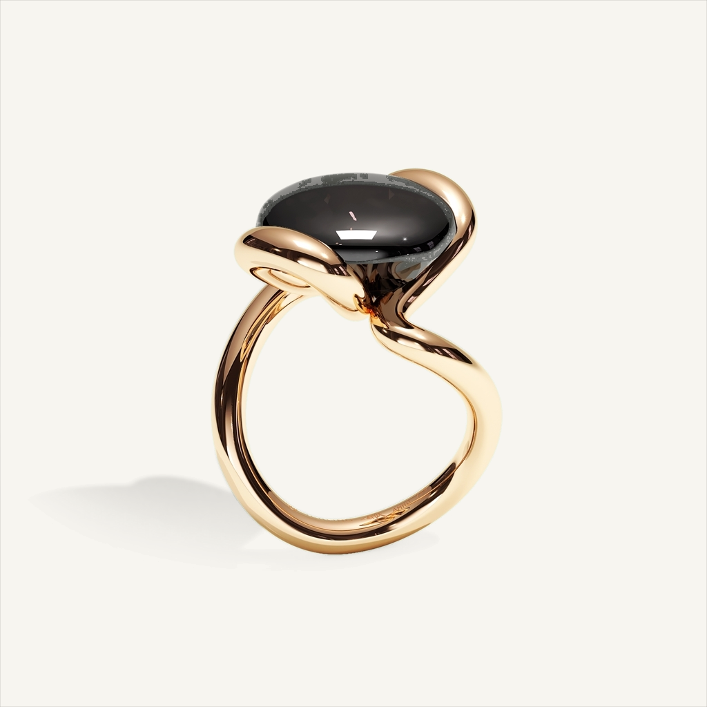 ATTACHE Stone Ring — product view