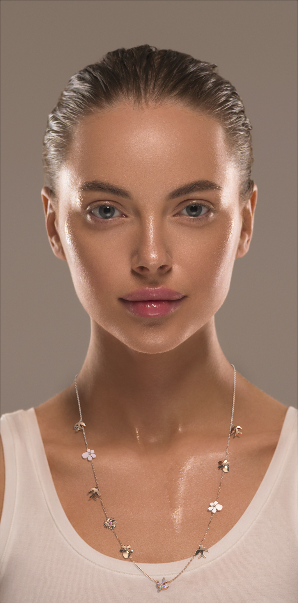 Little Nomad Rite of Spring Story Necklace — on model