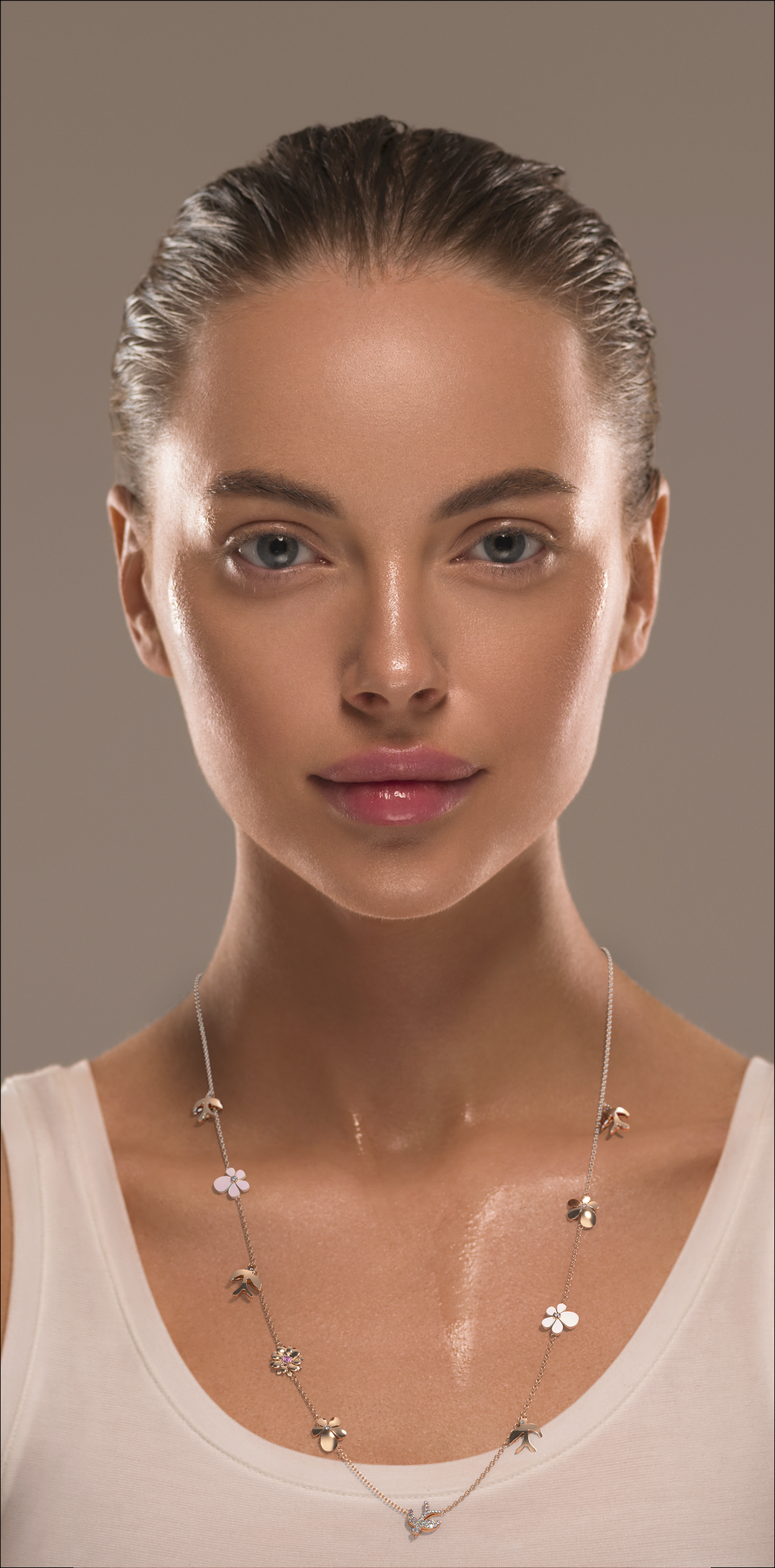 Little Nomad Rite of Spring Story Necklace — on model