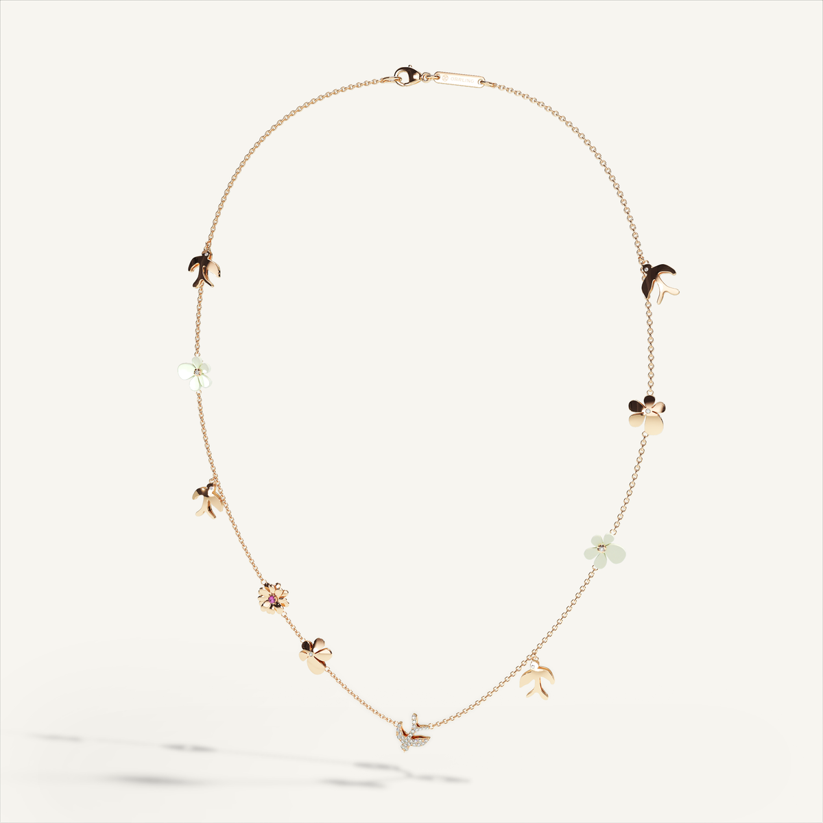 Little Nomad Rite of Spring Story Necklace — original product view 3