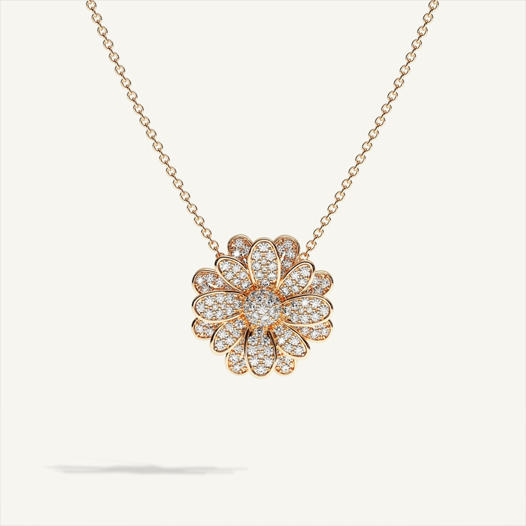 Measures of Love Pavé Necklace – product view 1