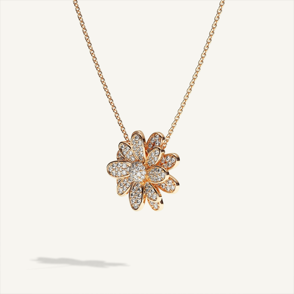 Measures of Love Pavé Necklace – product view 3