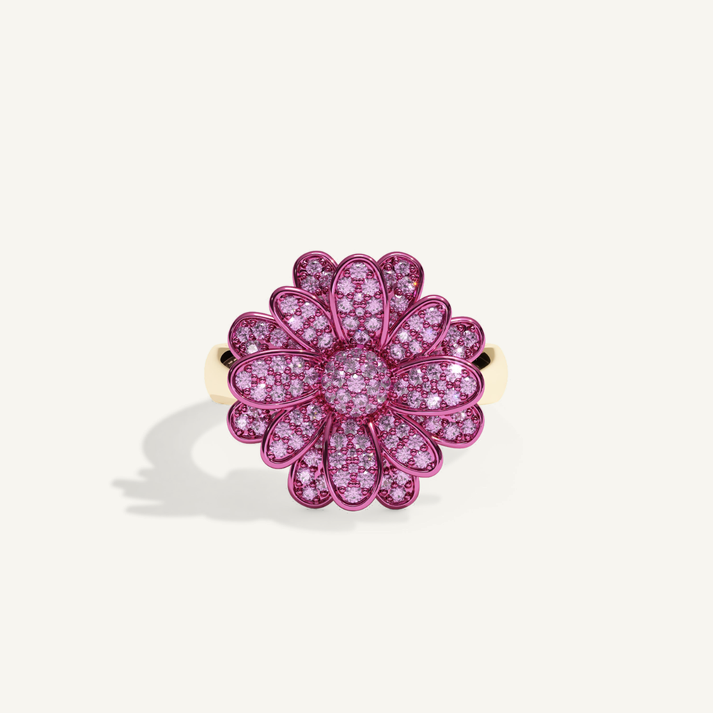 Measures of Love Pink Pavé Ring – product view 1