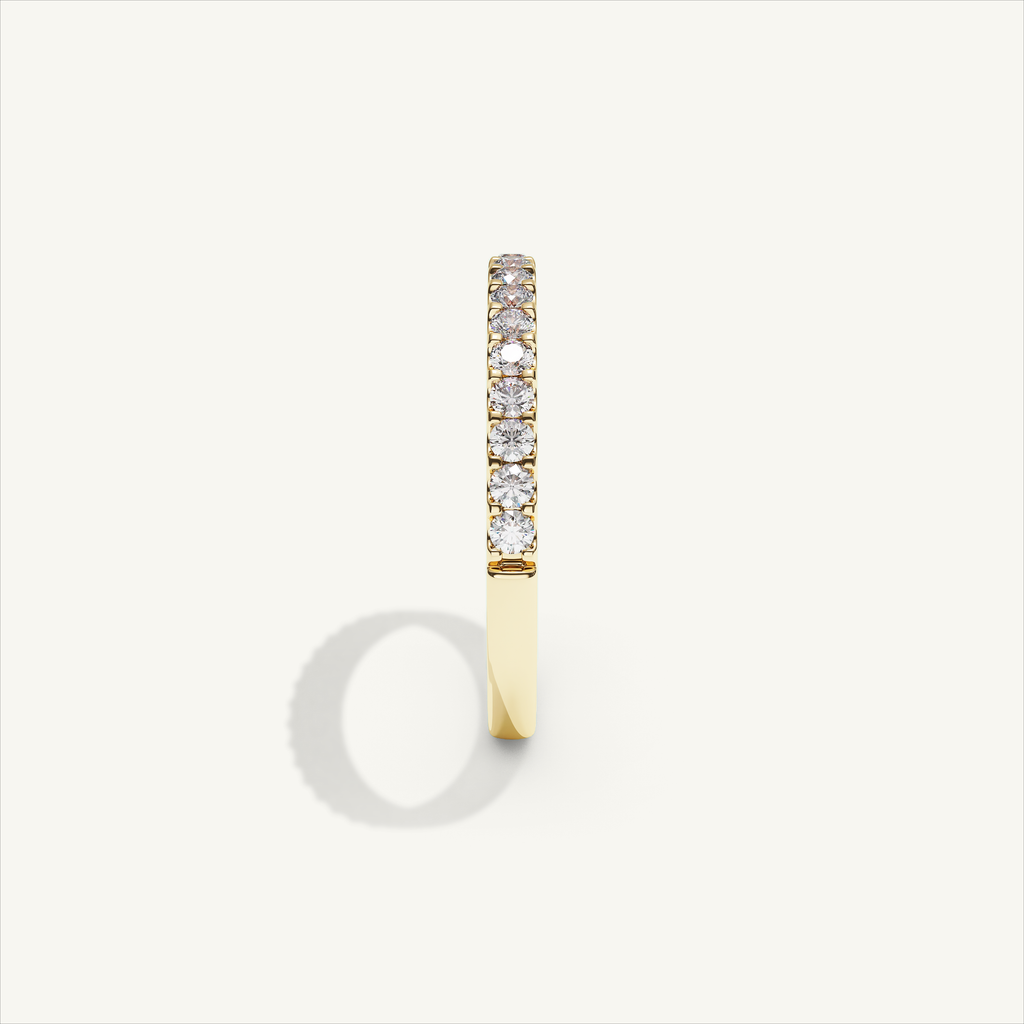 MONTE M25 Half Eternity Ring, 18K yellow gold, view 4